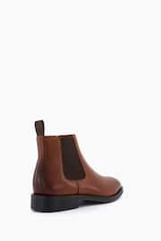 Dune London Brown Masons Sole Chelsea Boots - Image 4 of 5