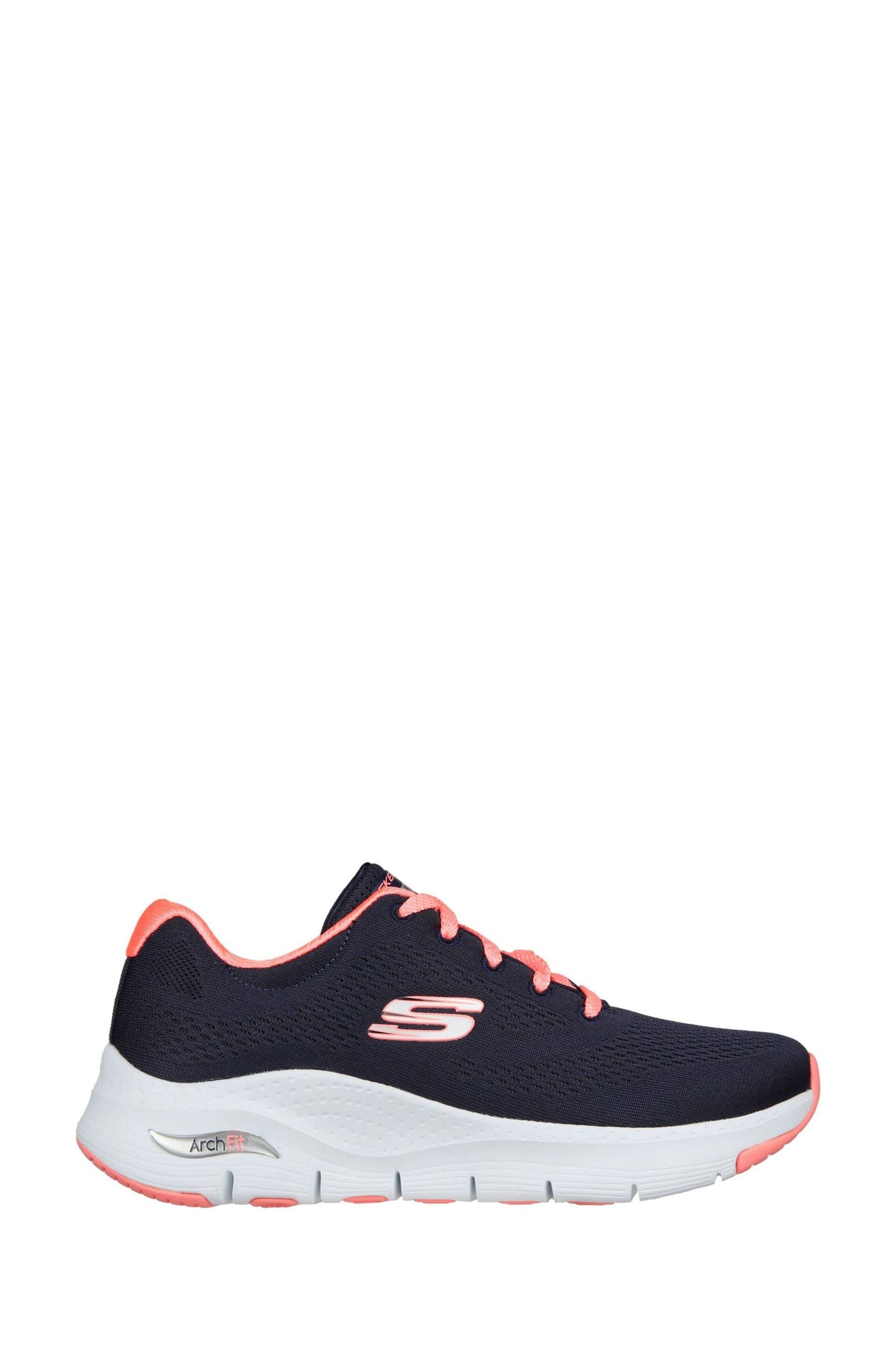 Skechers Blue Womens Arch Fit Big Appeal Trainers - Image 1 of 5