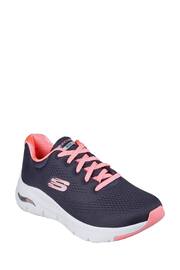 Skechers Blue Womens Arch Fit Big Appeal Trainers - Image 3 of 5