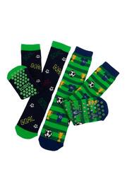 Totes Green Toasties Kids Original Socks - Image 5 of 7