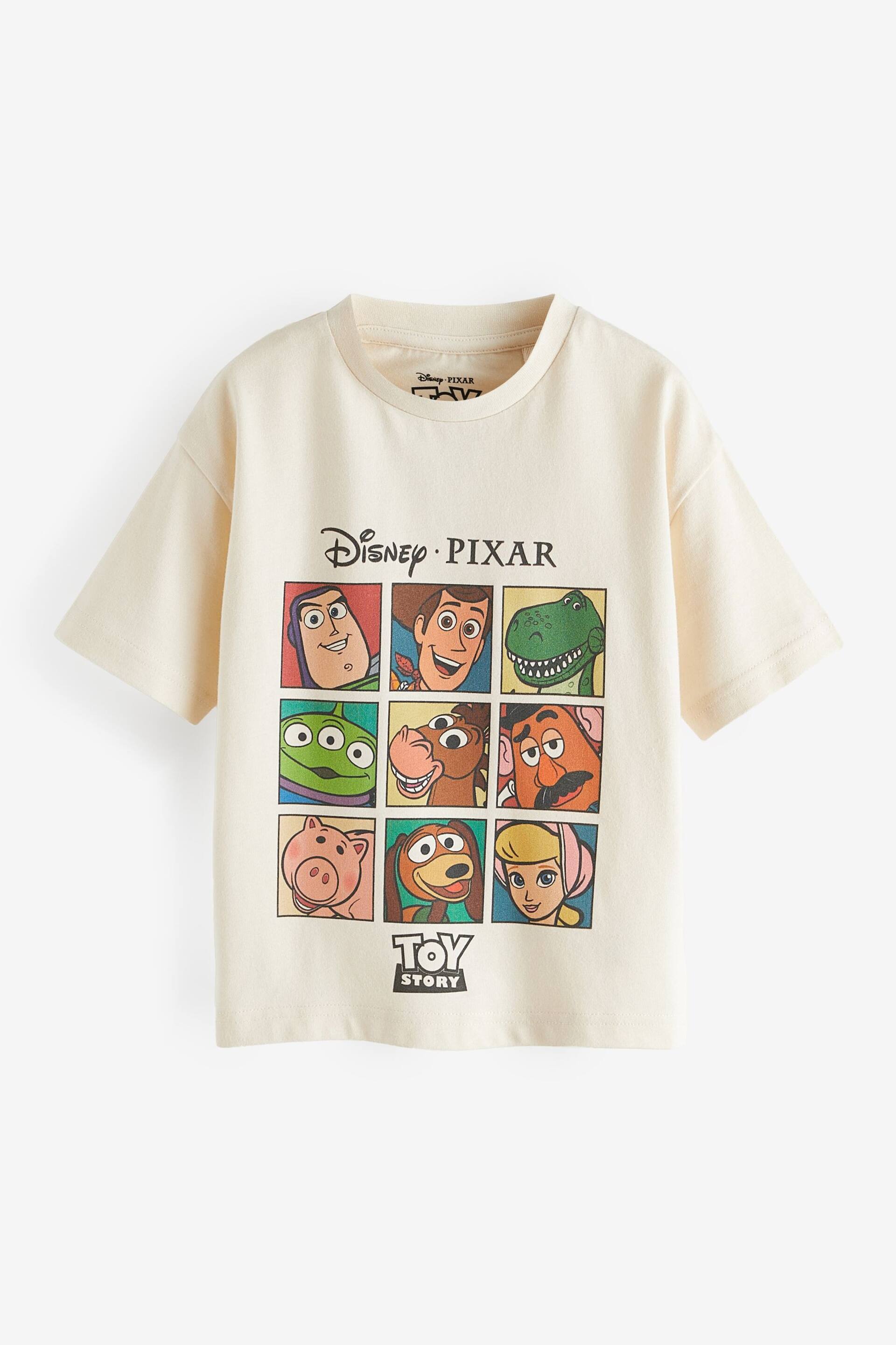 Cream Toy Story Short Sleeve T-Shirt (3mths-8yrs) - Image 1 of 3