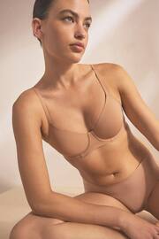 Almond Non Pad Full Cup Smoothing Non Padded Full Cup Bra - Image 3 of 8