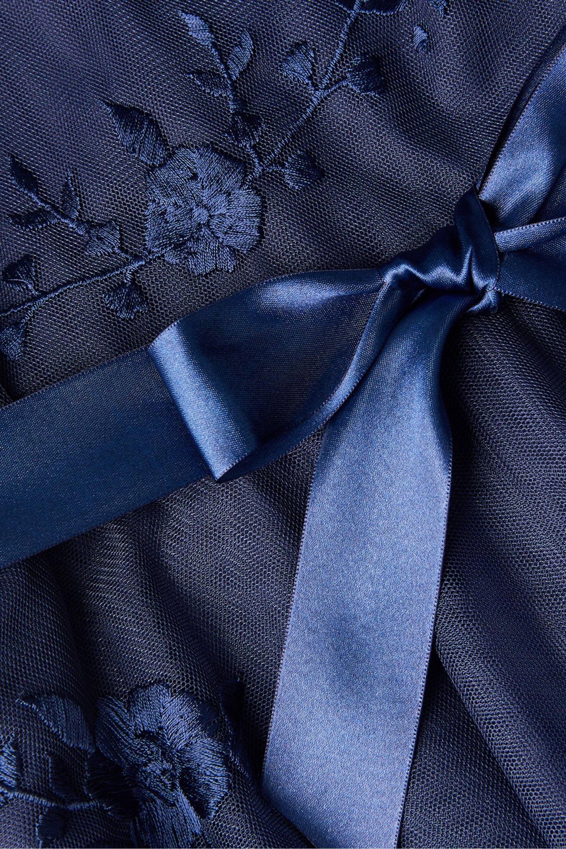 Monsoon Blue Amelia Embroidered Dress - Image 3 of 3