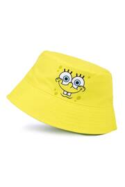 Vanilla Underground Yellow Spongebob Licensing Reversible Bucket Kids Hat - Image 2 of 5