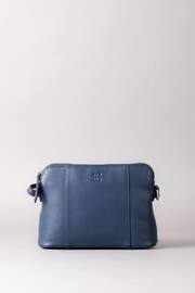 Lakeland Leather Blue Light Alston Curved Leather Cross-Body Bag - Image 2 of 6