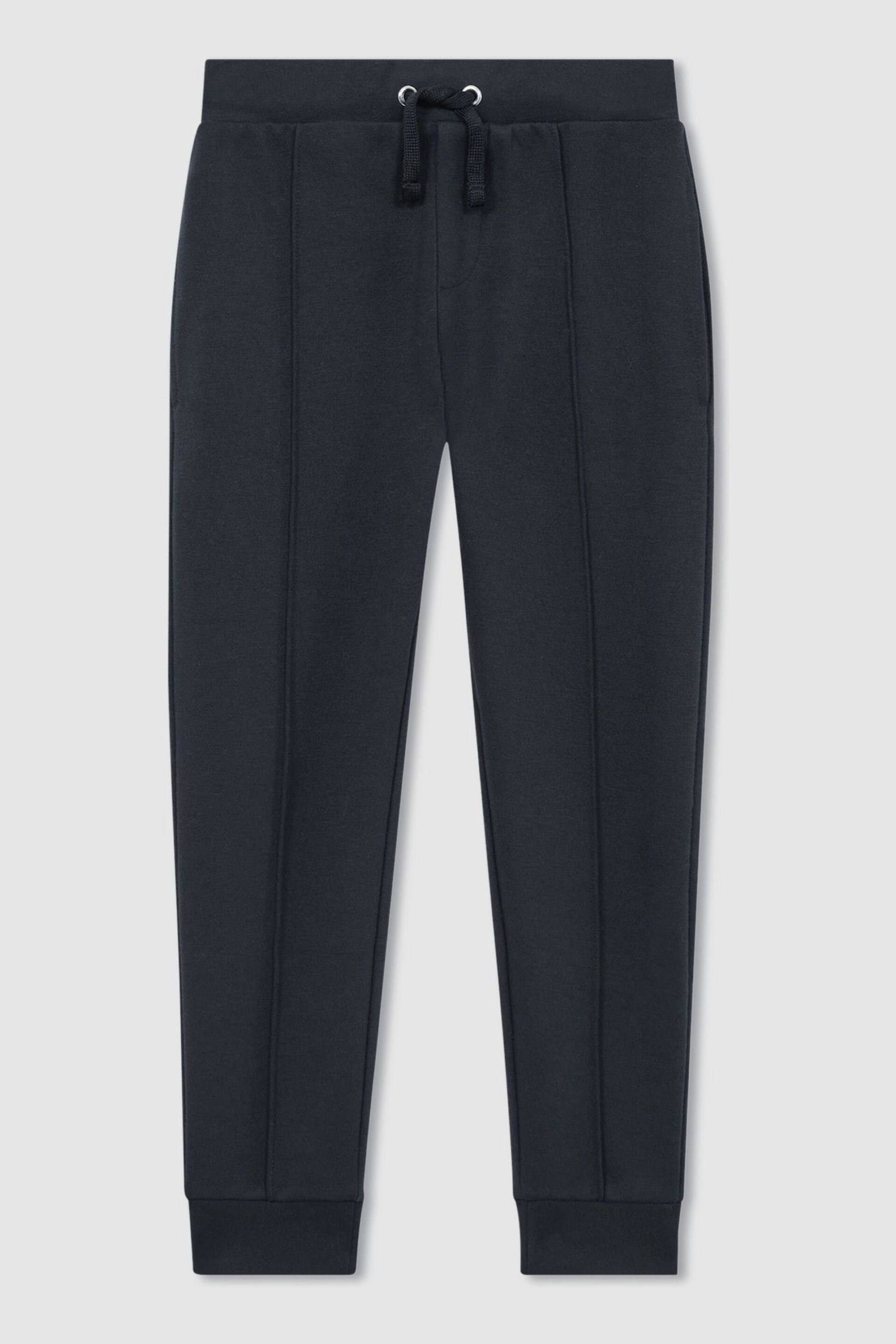 Reiss Navy Croxley Junior Relaxed Drawstring Joggers - Image 2 of 6