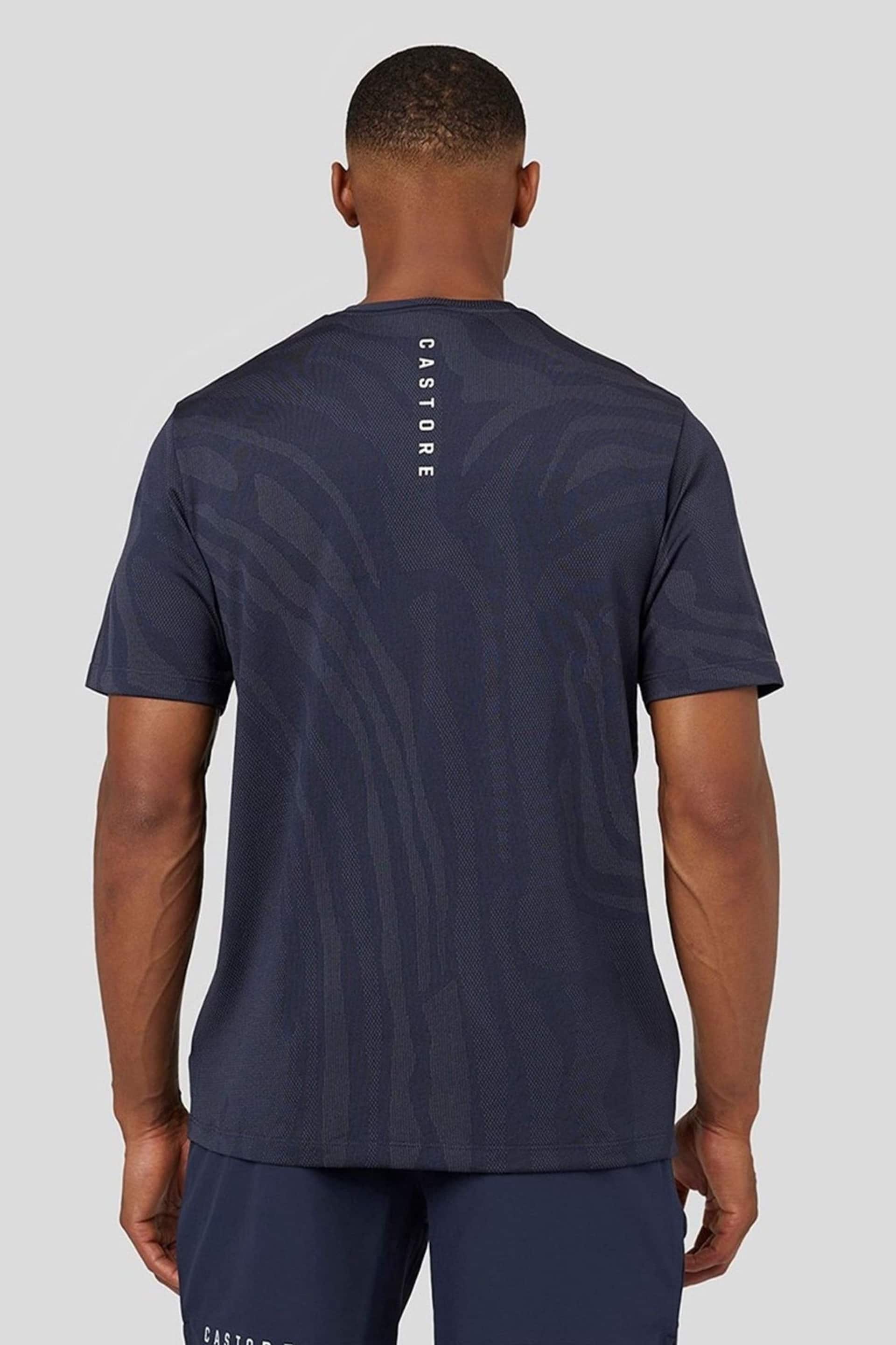 Castore Blue Core Tech T-shirt - Image 2 of 3