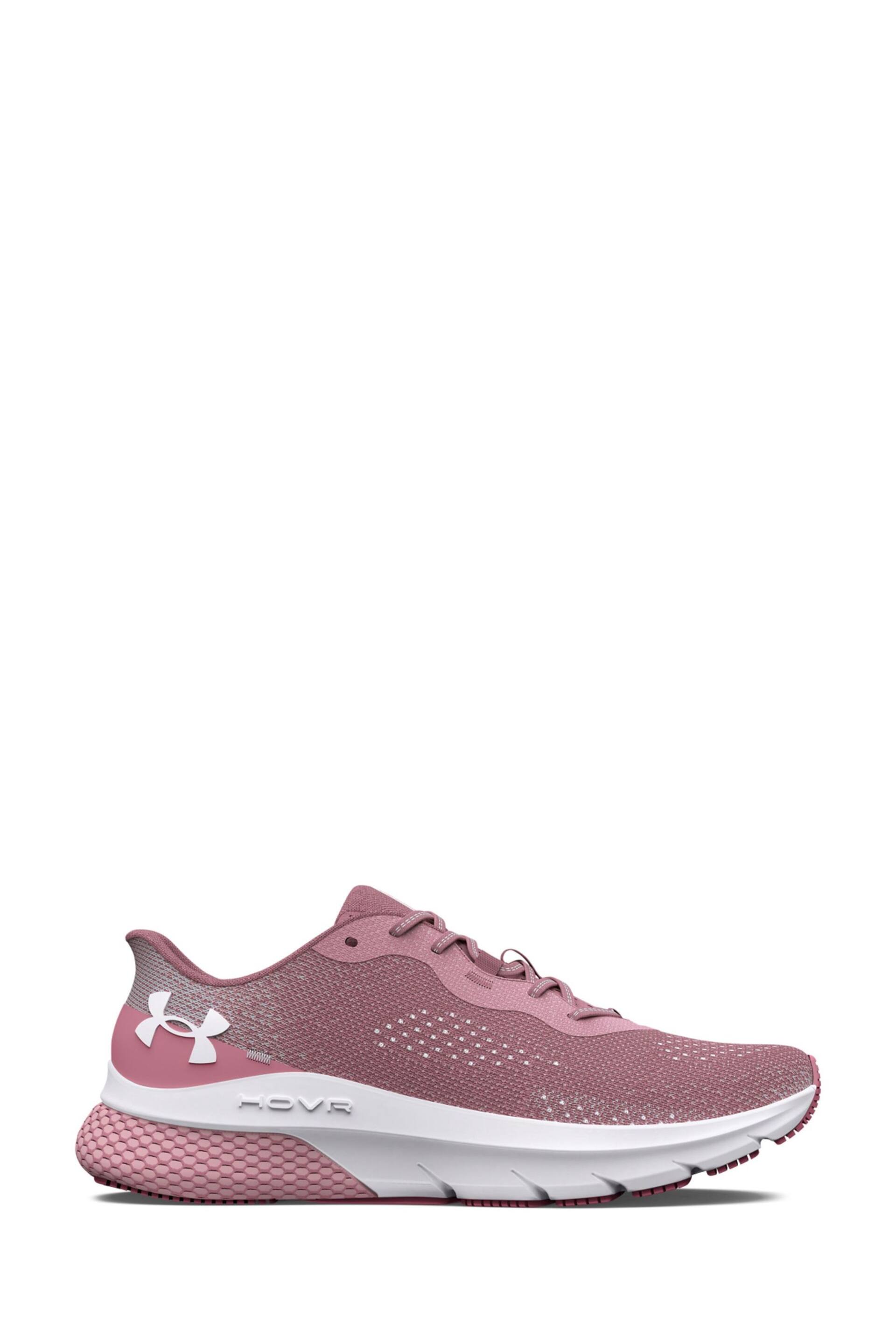 Under Armour Pink HOVR Turbulence 2 Trainers - Image 1 of 8
