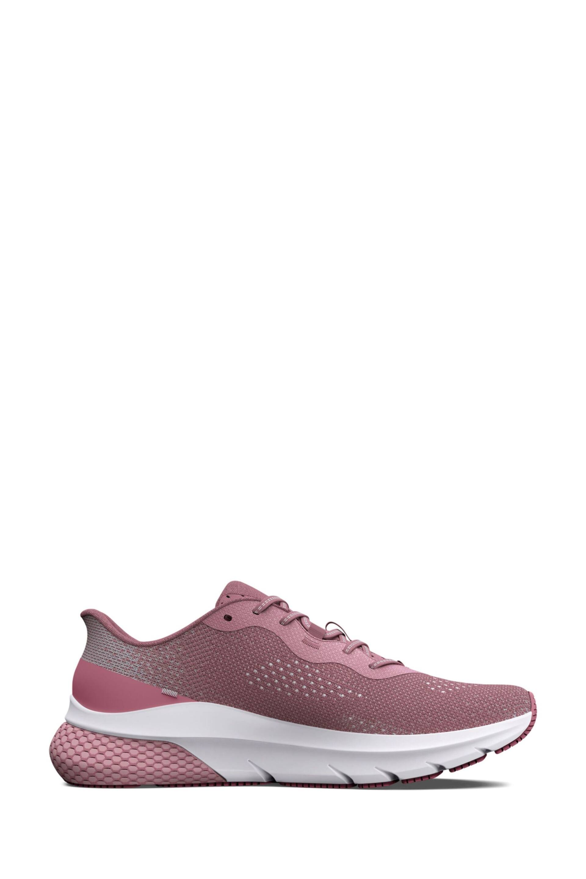 Under Armour Pink HOVR Turbulence 2 Trainers - Image 4 of 8