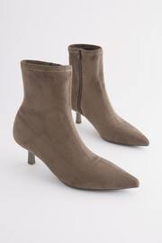 Mink Brown Forever Comfort® Ankle Sock Boots - Image 3 of 8