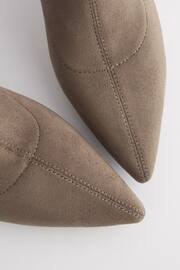 Mink Brown Forever Comfort® Ankle Sock Boots - Image 7 of 8