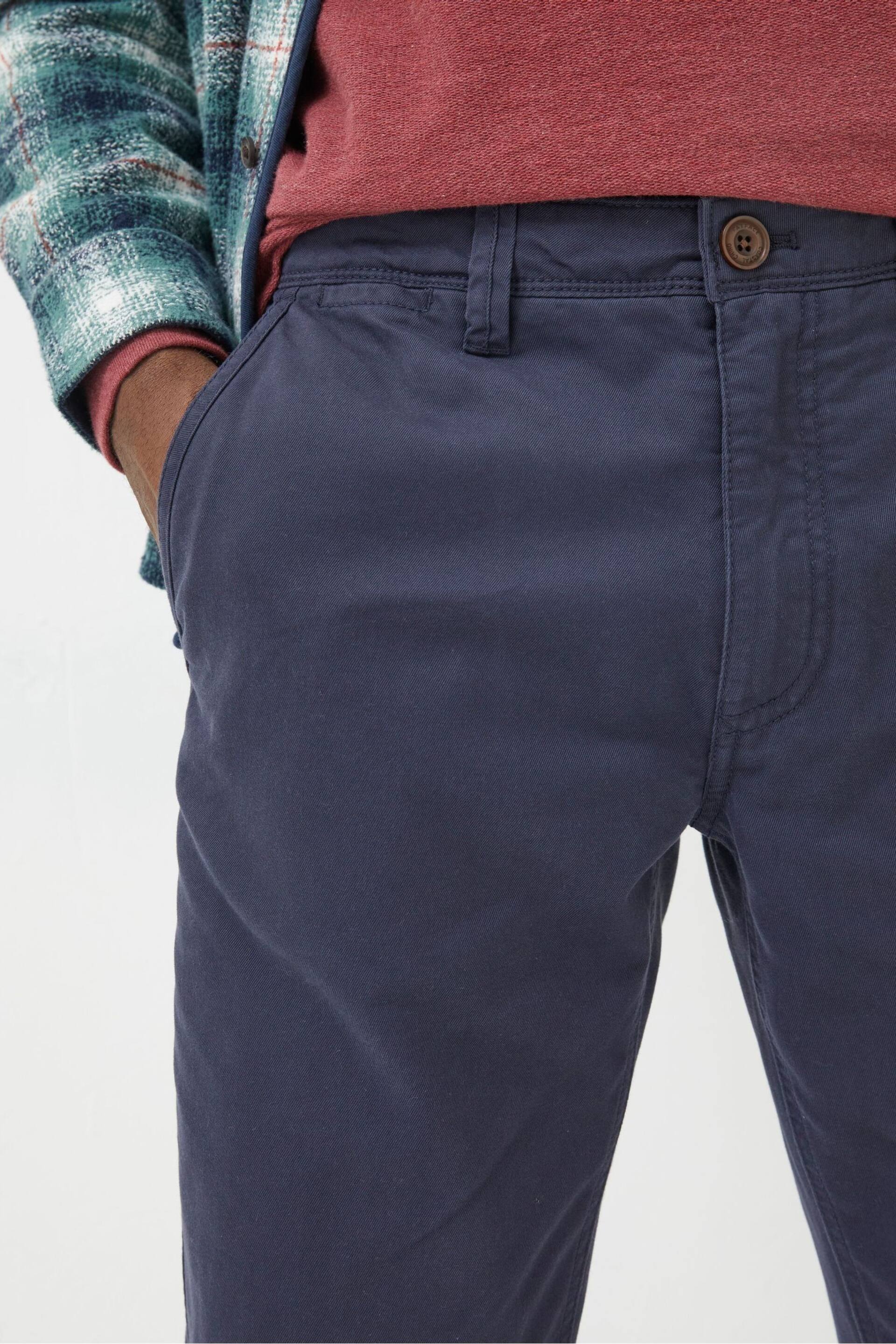 FatFace Blue Modern Coastal Trousers - Image 4 of 5
