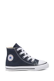 Converse Navy Chuck Ox Infant Little Kids High Trainers - Image 1 of 7