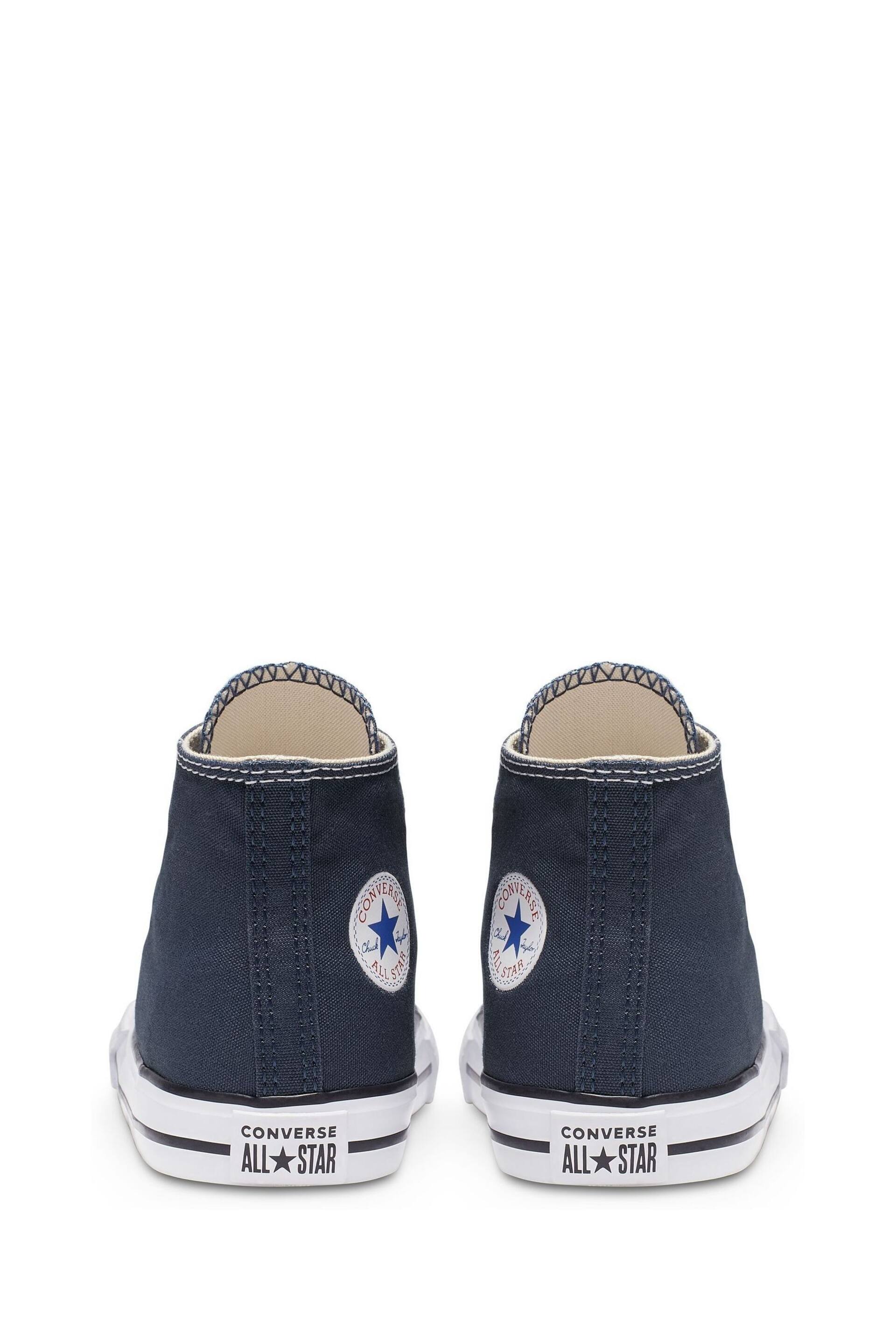 Converse Navy Chuck Ox Infant Little Kids High Trainers - Image 4 of 7