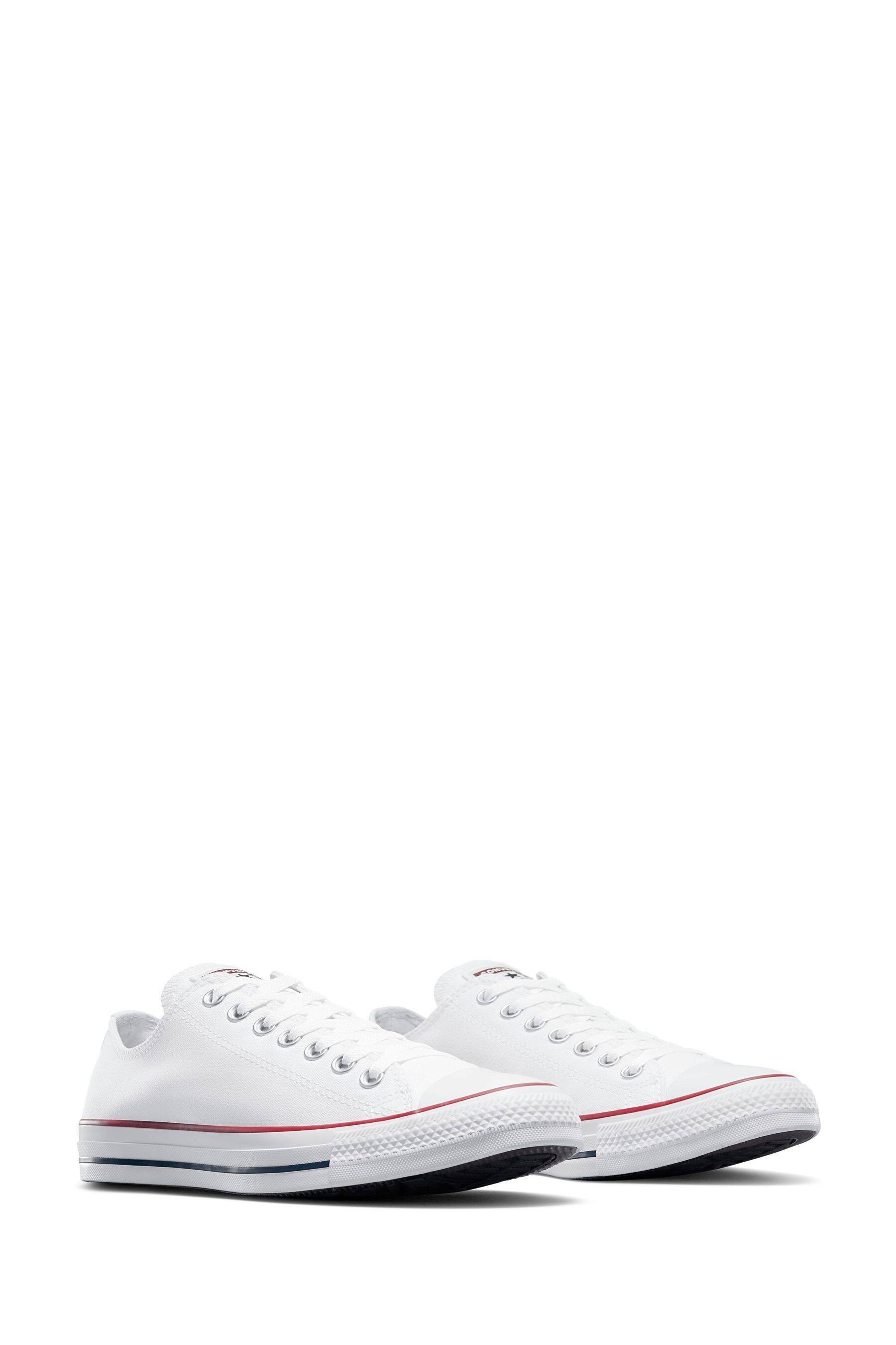 Buy Converse White Standard Fit Chuck Taylor All Star Ox Trainers from Next Peru