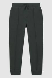 Reiss Forest Green Premier Senior Drawstring Jersey Joggers - Image 2 of 5