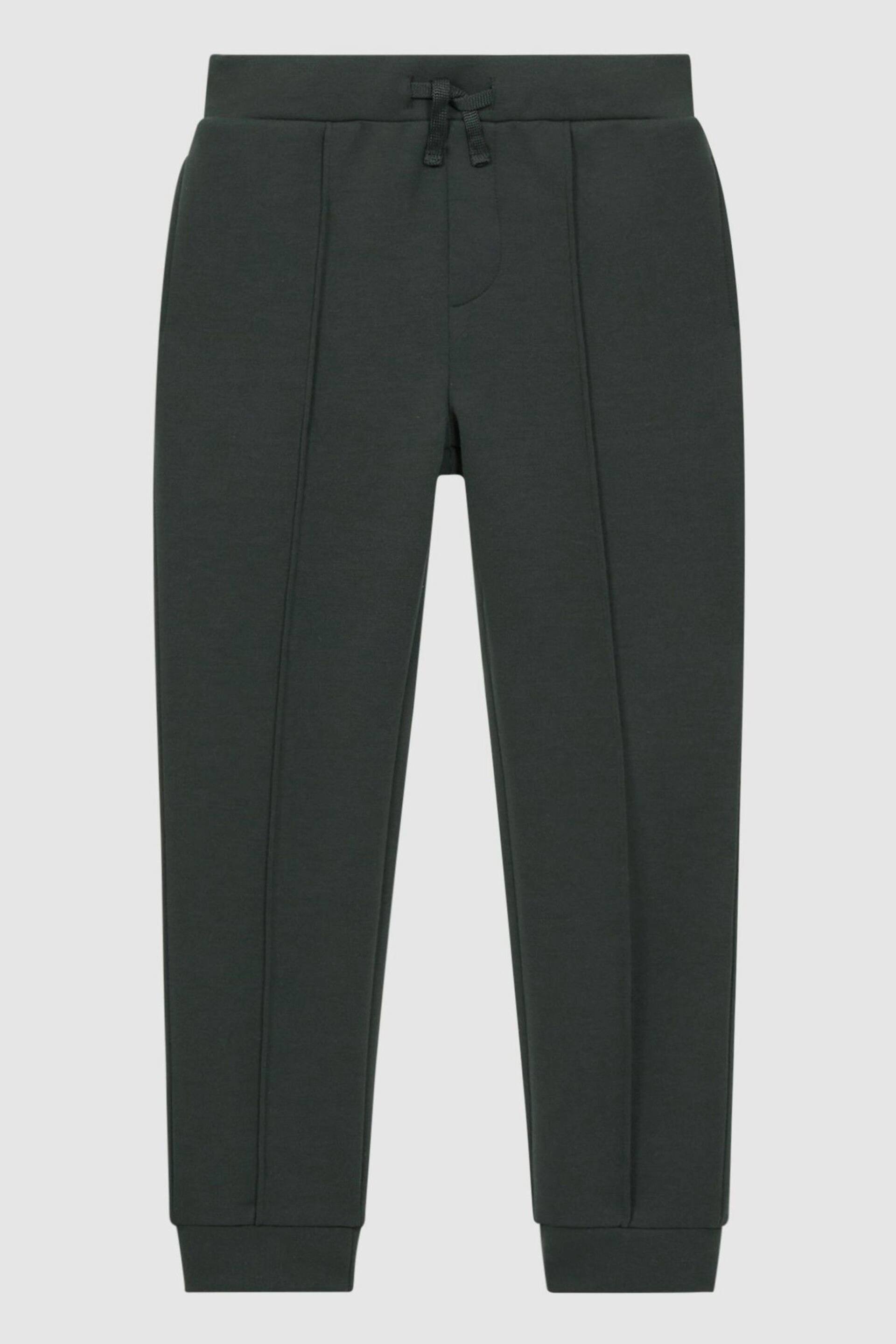 Reiss Forest Green Premier Senior Drawstring Jersey Joggers - Image 2 of 5
