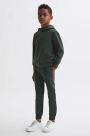 Reiss Forest Green Premier Senior Drawstring Jersey Joggers - Image 3 of 5