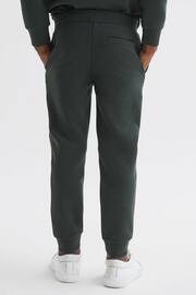 Reiss Forest Green Premier Senior Drawstring Jersey Joggers - Image 4 of 5