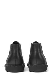 Camper Mens Neuman Leather Ankle Black Boots - Image 3 of 5