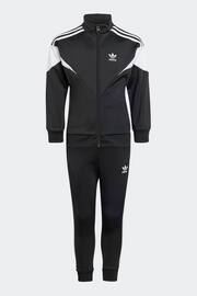 adidas Originals Kids Black Tracksuit - Image 1 of 6