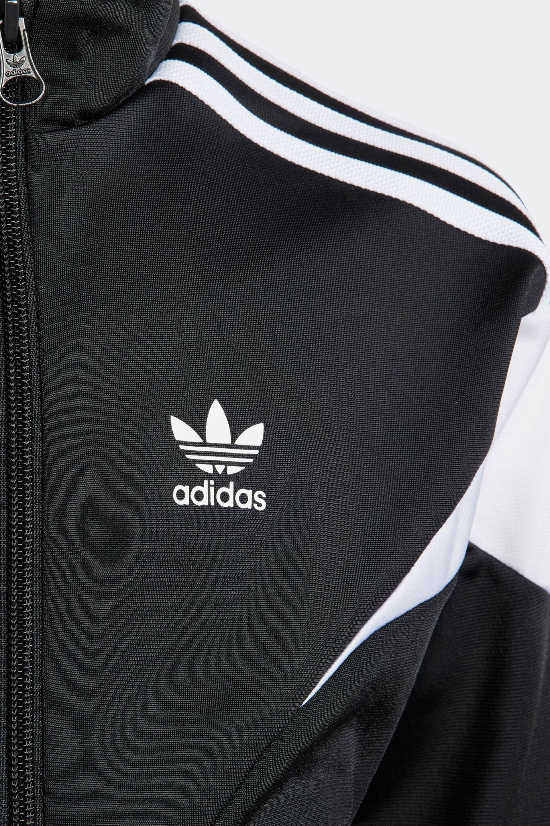 adidas Originals Kids Black Tracksuit - Image 4 of 6