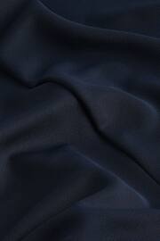 Navy Blue Square Neck Bridesmaid Maxi Dress - Image 7 of 7