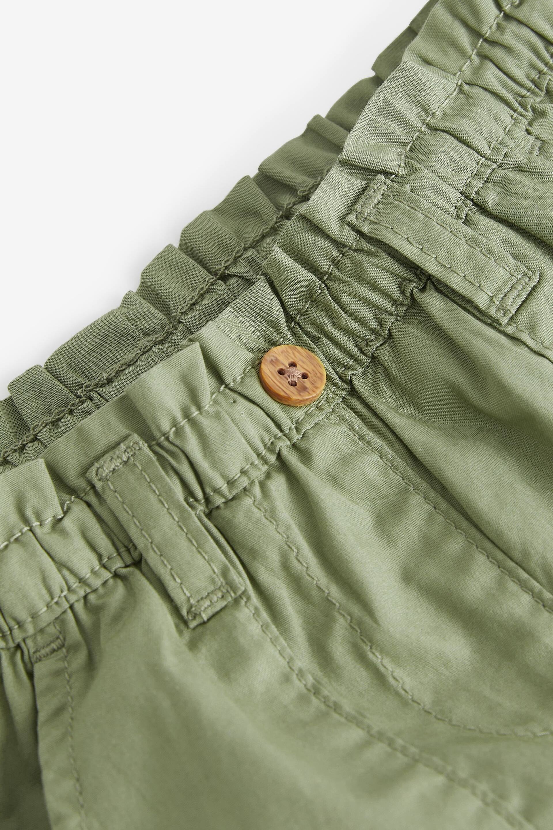 Khaki Green Pull-On Shorts (3mths-7yrs) - Image 7 of 7