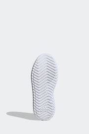 adidas White Grand Court Platform Trainers - Image 7 of 9