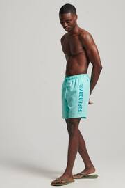 Superdry Blue Core Sport 17 Inch Swim Shorts - Image 2 of 4