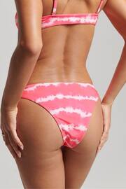 Superdry Pink Tie Dye Bikini Briefs - Image 2 of 6