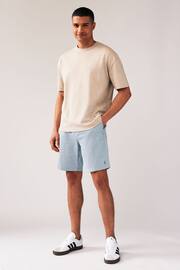 Blue/White 2 Pack Elasticated Waist Chino Shorts 2 Pack - Image 3 of 15
