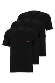 HUGO Cotton T-Shirt 3 Pack - Image 1 of 5