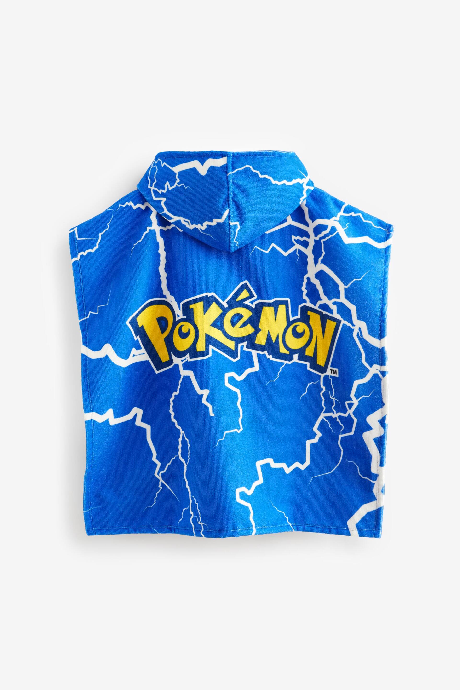 Pokemon Blue Towelling Cover-Up (3-16yrs) - Image 6 of 7