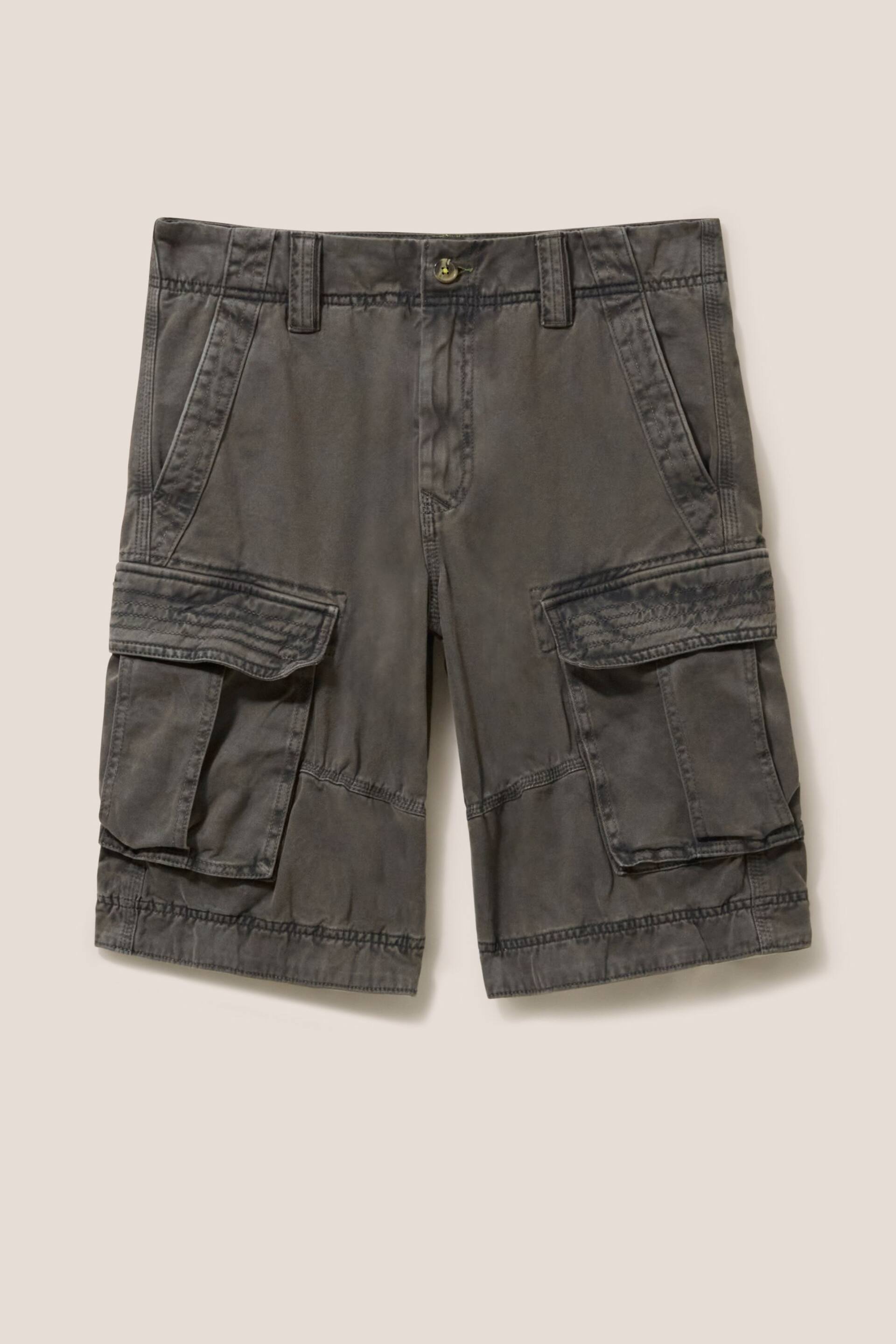 White Stuff Grey Halsall Cargo Shorts - Image 6 of 8