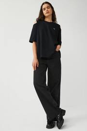 Fred Perry Womens Black Cut Out T-Shirt - Image 3 of 4