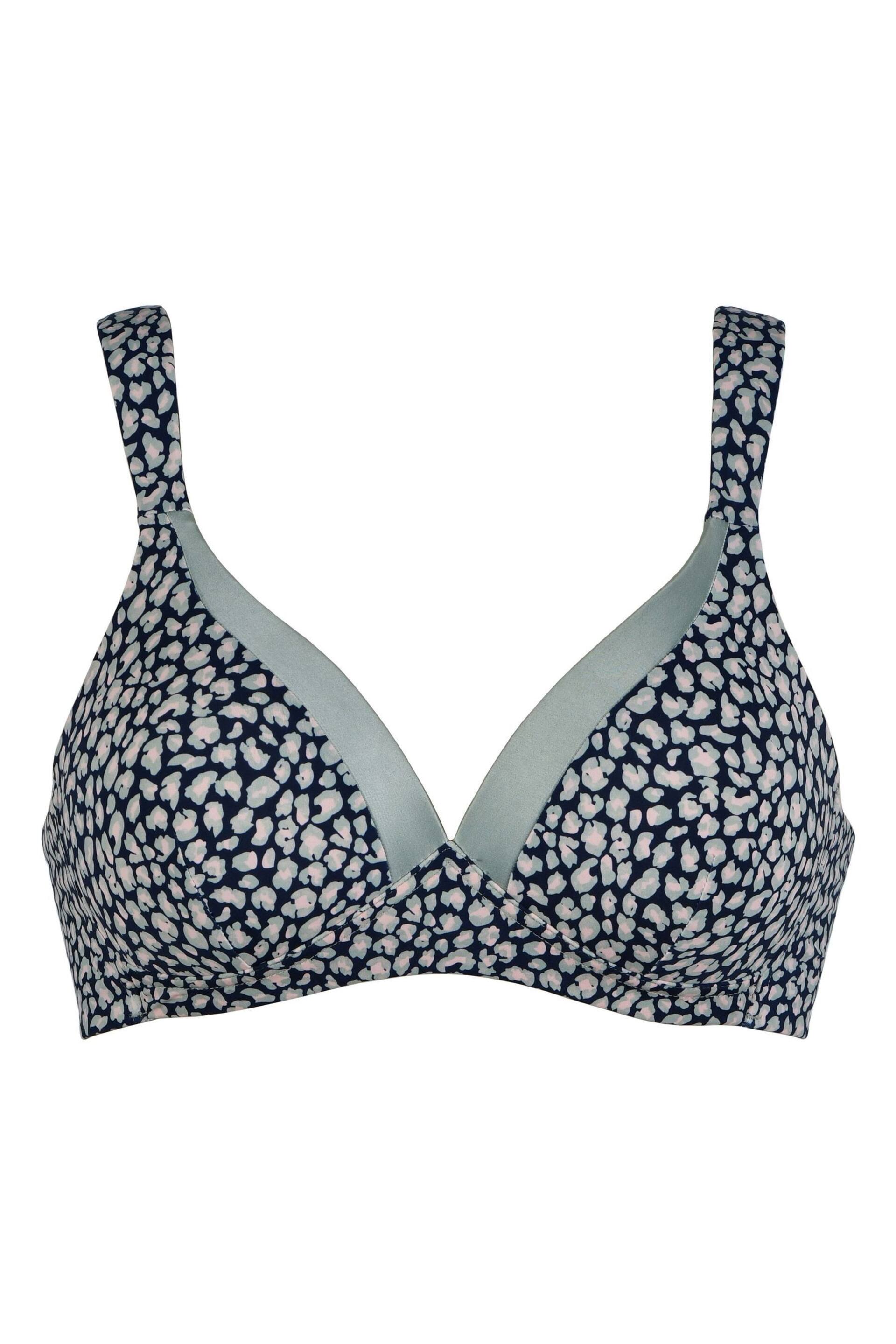 Naturana Black Non Wired Full Cup Bra in Leo Print - Image 3 of 3