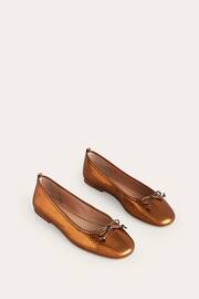 Boden Brown Kitty Flexi Sole Ballet Pumps - Image 2 of 4