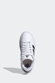 adidas balck White Grand Court Platform Trainers - Image 5 of 8