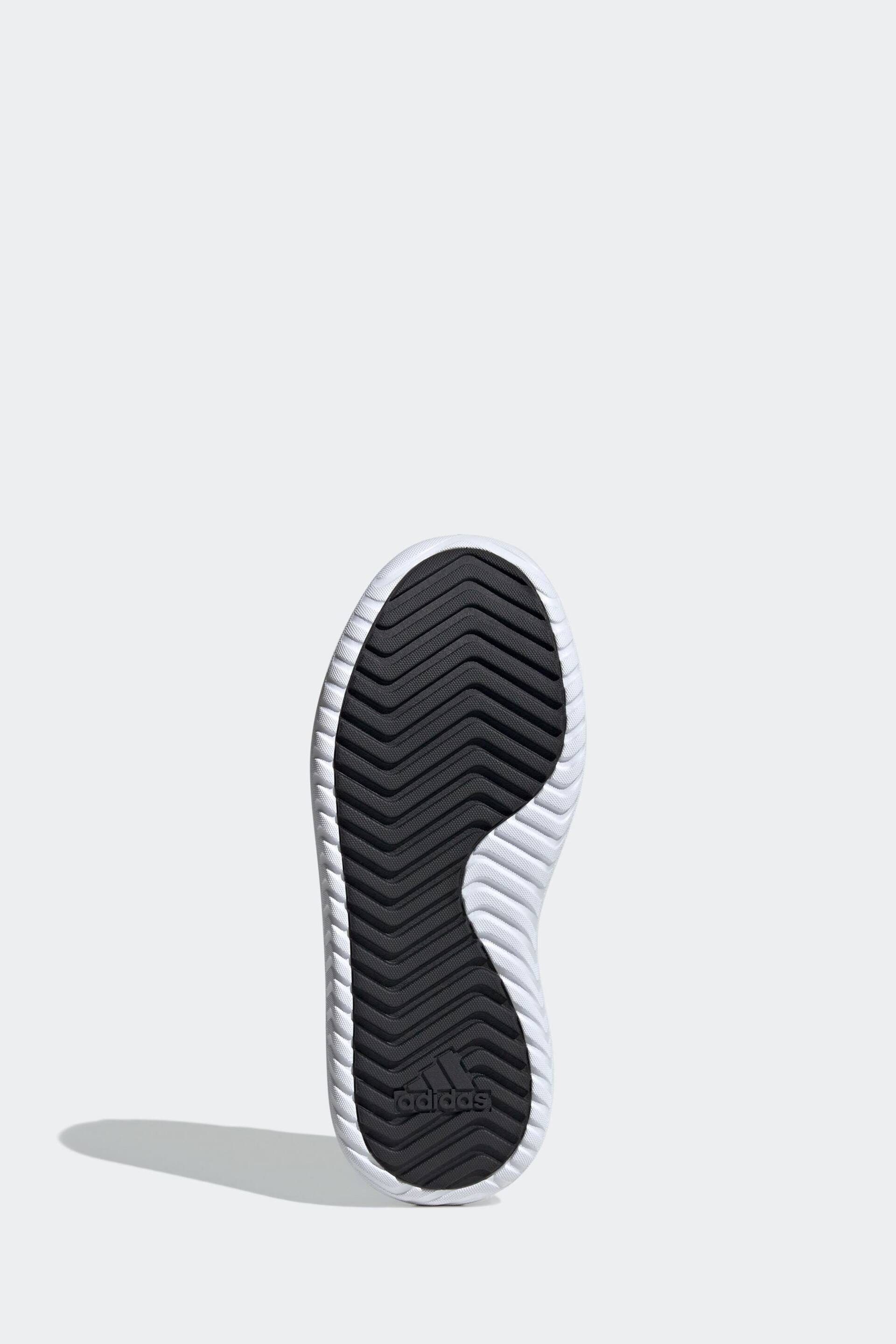 adidas balck White Grand Court Platform Trainers - Image 6 of 8