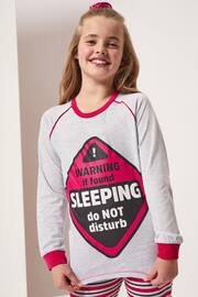 Harry Bear Red Sleeping Slogan Pyjamas - Image 2 of 4
