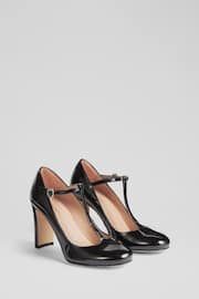 LK Bennett Annalise Patent Leather T-Bar Shoes - Image 2 of 4