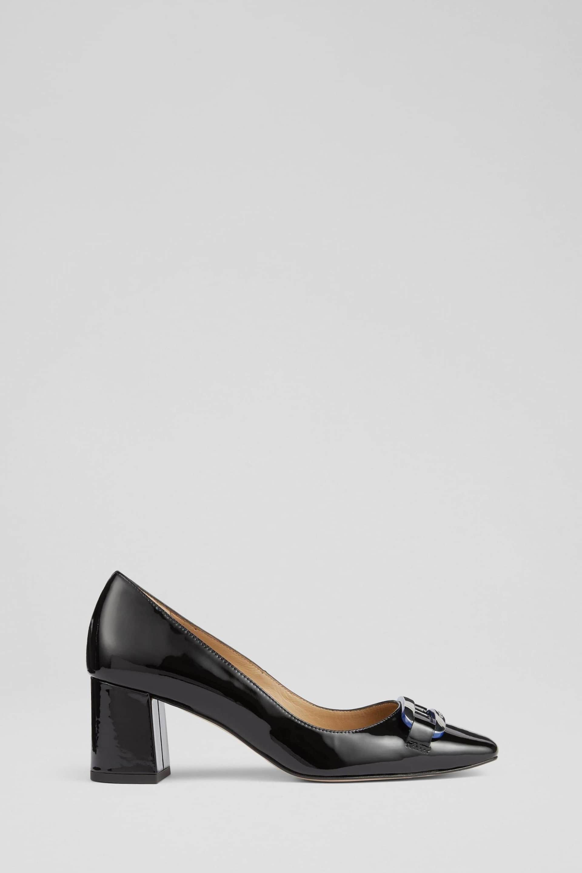 LK Bennett Leather Court Shoes - Image 1 of 4