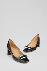 LK Bennett Leather Court Shoes - Image 3 of 4
