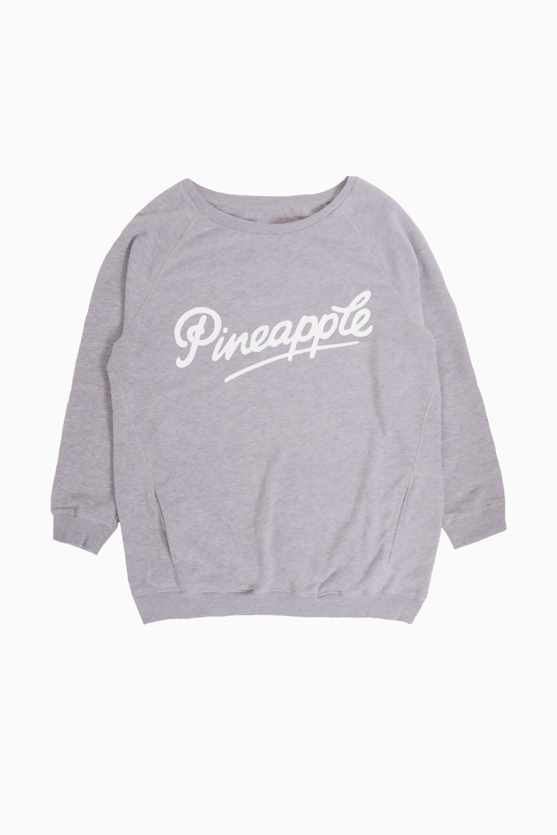 Pineapple Grey Oversized Monster Sweatshirt - Image 5 of 5