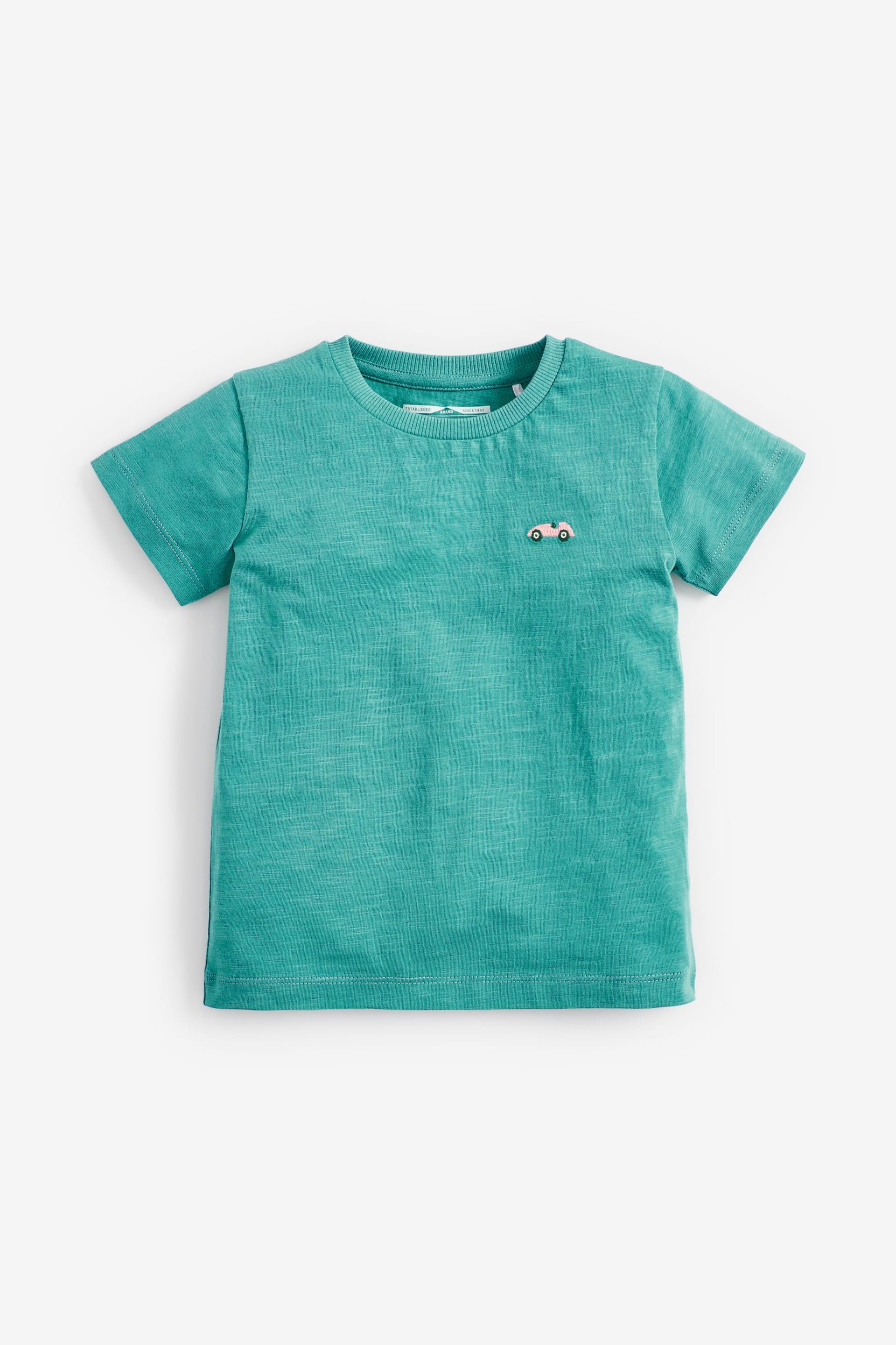 Mineral Short Sleeve T-Shirts 5 Pack (3mths-7yrs) - Image 6 of 8