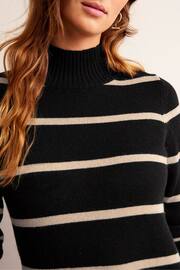 Boden Black Verity Knitted Dress - Image 4 of 6