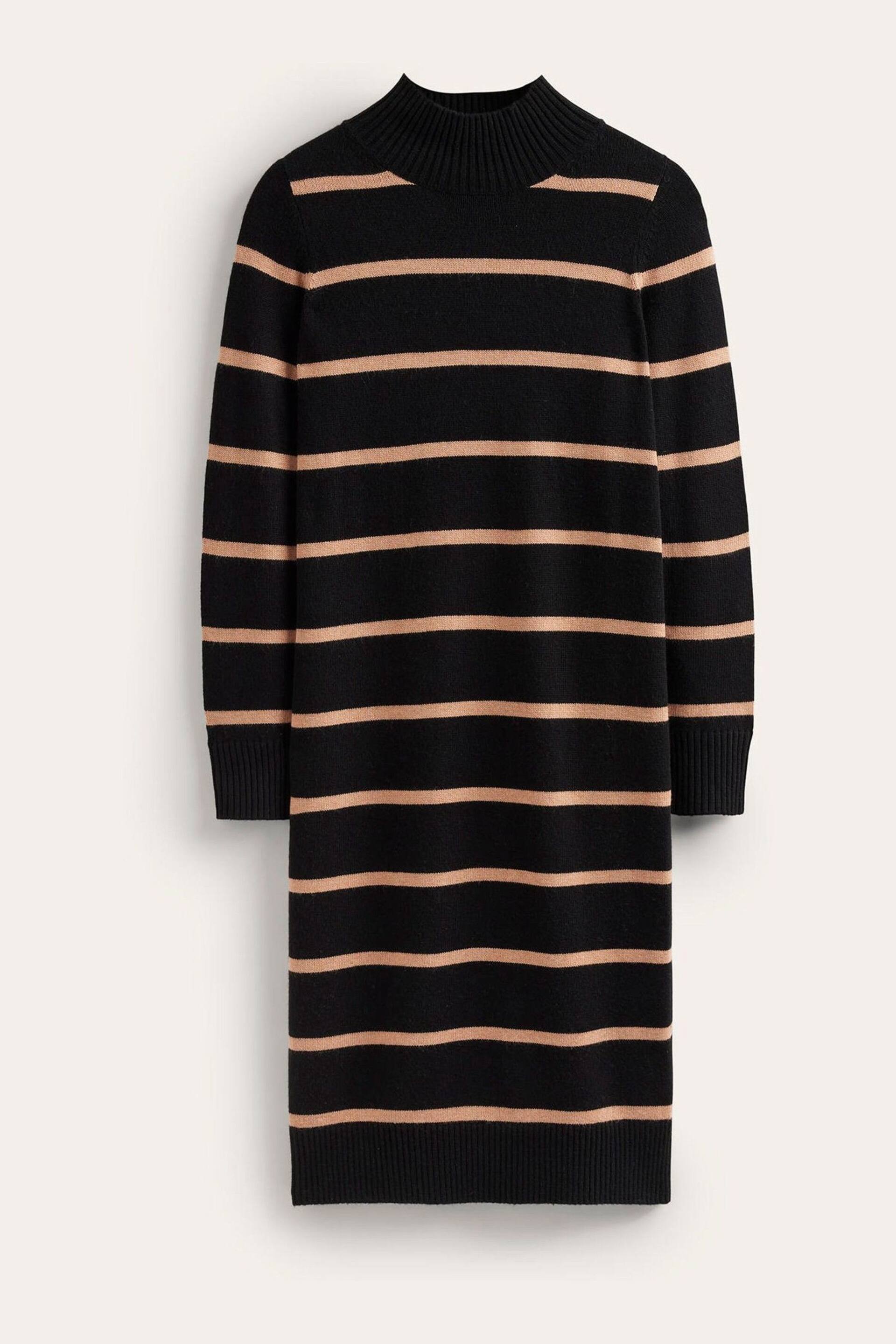 Boden Black Verity Knitted Dress - Image 5 of 6