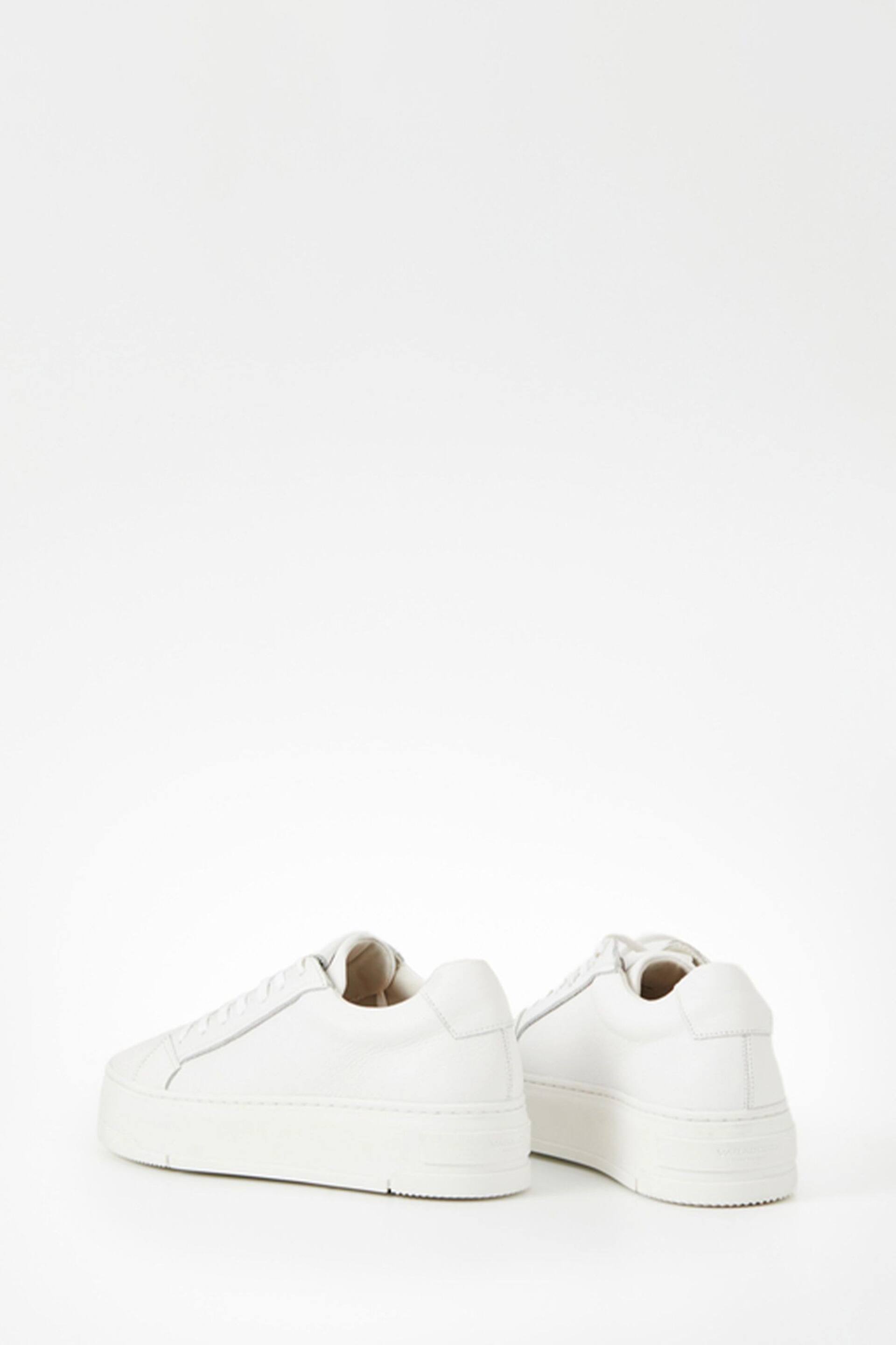 Vagabond Judy White Leather Trainers - Image 3 of 3