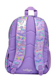Smiggle Purple Flutter Classic Backpack - Image 2 of 3